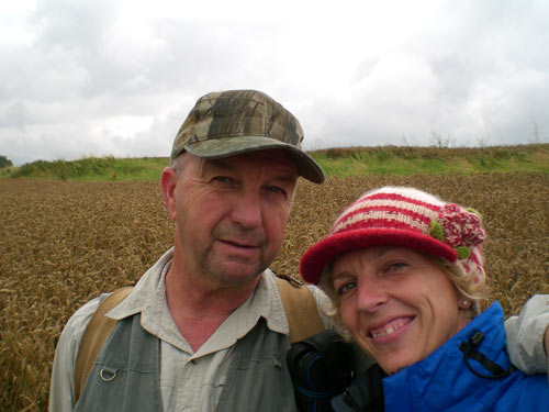 Me and my Dad, a staunch Somerset patriot
