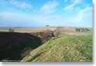 The massive scale of East Wansdyke. 