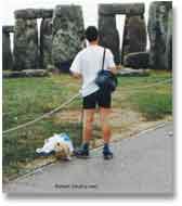 Your author at Stonehenge, 1989