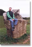 Robert at Avebury, 1992