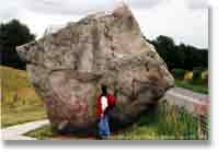 That's one big rock! Avebury, August 2nd, 1996