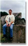 Robert at Avebury, 1996
